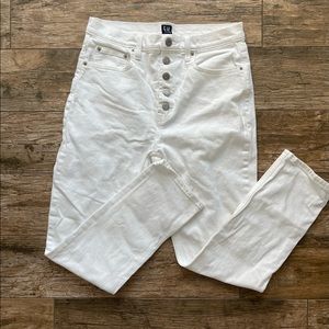 White gap 1969 jeans size 8/29